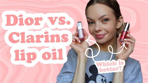 dior lip oil vs clarins lip oil|lip moisturizing oil.